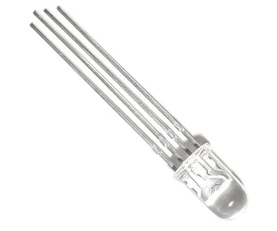 63-5151-36　2.5 V,4V RGB LED 5毫米通孔，KingbrightL-154A4SUREQBFZGEW　L-154A4SUREQBFZGEW
