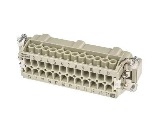 63-6785-21　Male Insert Han E Series Male 24 Pole  16 A 500 V 24 B　09330242601