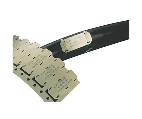 63-5176-86　TE连接线标记白色5.08→12.5mm Dia。范围　CM-SCE-1/4-4H-9