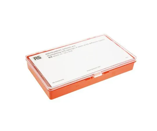 63-6694-35　RS PRO锌板钢板压缩，扩展，扭转弹簧套件，378弹簧　523-008