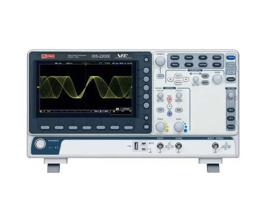 63-6932-54　RS PROIDS2202E台式数字存储示波器，200MHz,2通道　124-1956