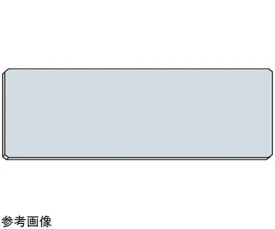 67-8065-34　Slide Glass Full Surface Frost White Edge Polished No. 1 100 Sheets　S5115