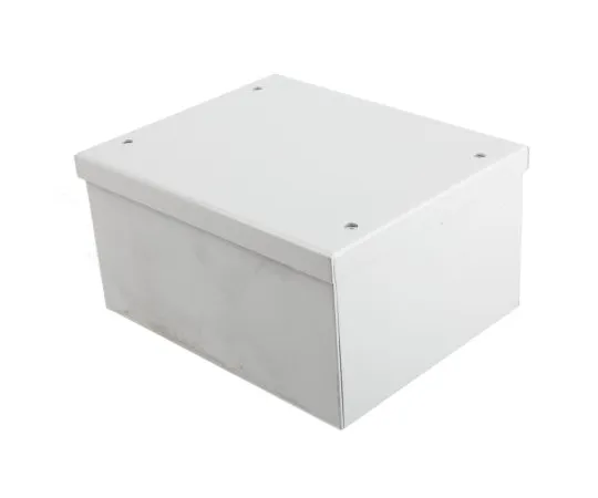 63-6599-05　RS PRO灰色冷轧钢仪器盒，120 x 150 x 80mm　232-210