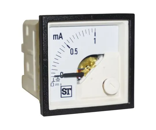 63-5162-84　Sifam Tinsley西格玛模拟面板电流表1 mA DC, 48 mm x 48 mm移动线圈　PQ44-I12L2N1CAW0ST