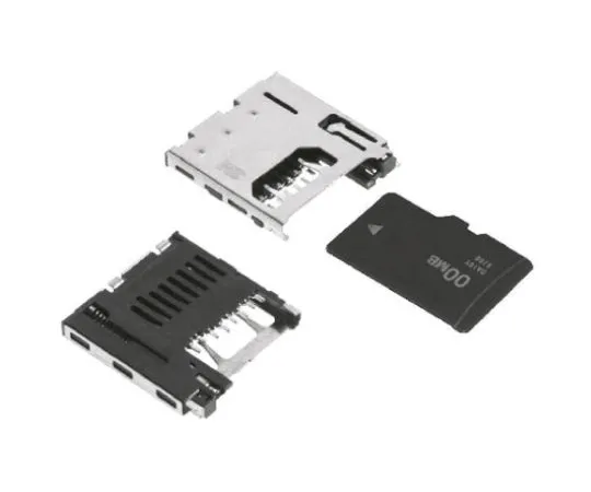 63-6588-42　存储卡连接器MicroSD 8极雄　2908-05WB-MG