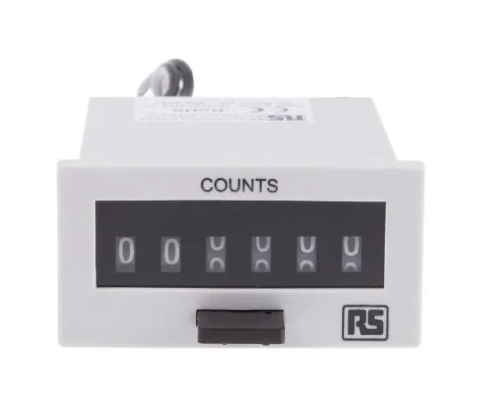 63-5165-81　RS Pro 6数字，数字计数器，10Hz, 12 V直流　896-7021