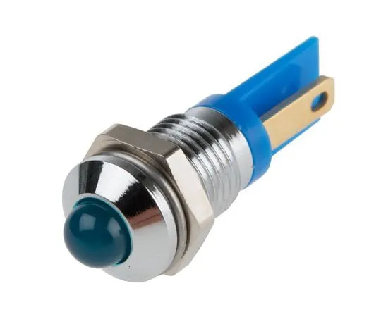 63-6586-54　RS PRO蓝色指示器，2V直流，8mm安装孔尺寸，焊点终止　210-399