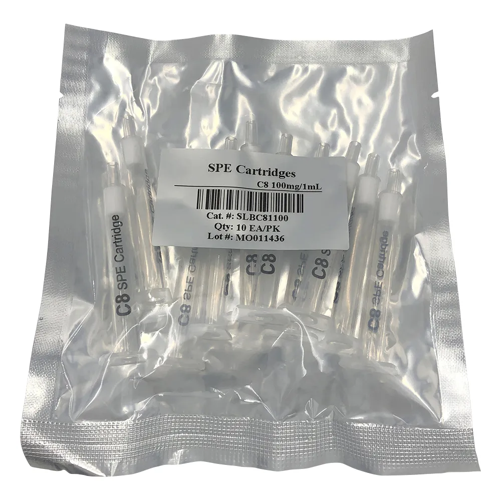 4-3051-01　［已停用］固相萃取柱 (硅胶基C 8) 100 mg/1 mL 100 pcs　C8-100-1