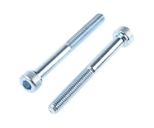 63-5135-21　RS PRO M 5 x 45 mm六角螺帽螺丝光亮镀锌钢板　822-9329
