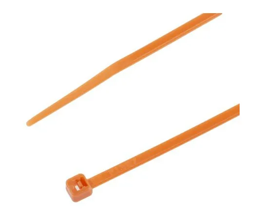 63-6599-52　RS PRO Orange Cable Tie Nylon, 203mm x 2.5 mm　233-386