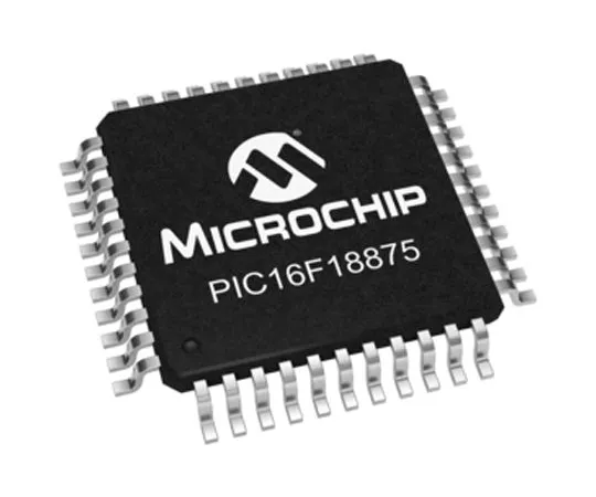 63-5178-34　单片机PIC16F18875-I/PT,8位PIC单片机，32MHz, 14 kB闪存，44-PinTQFP　PIC16F18875-I/PT