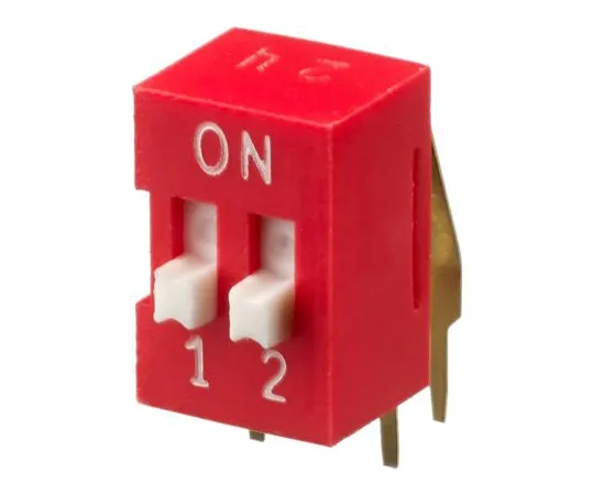63-5159-19　2通孔DIP开关SPST,提升执行器　DA02V