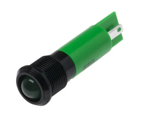 63-6585-54　RS PRO绿色指示器，24 V交流/直流，12mm安装孔尺寸，焊点终止，IP67　209-068