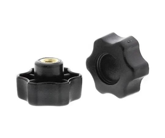63-6564-92　RS PRO Black Multiple Lobs Clamping Knob,M5　161-076