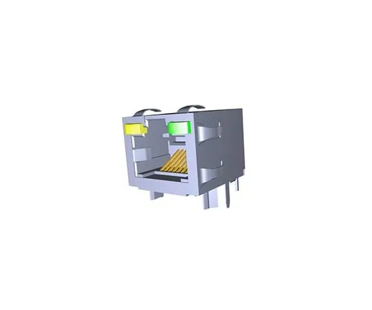 63-5133-97　TE Connectivity 6116173系列，FemaleCat5RJ45插座　6116173-4