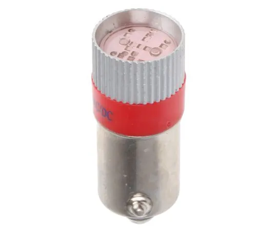 63-6587-06　LED反射器灯泡，BA9s,红色，多芯片，10毫米直径，24V直流　210-901