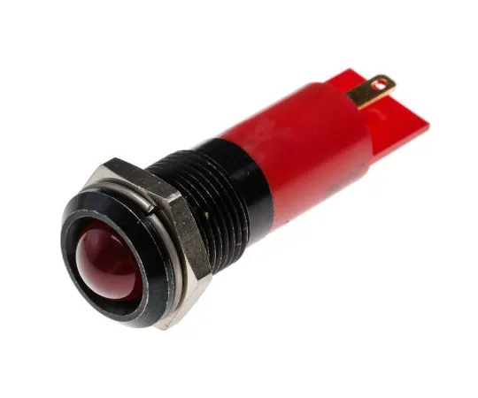 63-6582-94　RS PRO红色指示器，24 V交流/直流，14mm安装孔尺寸，焊点终止　206-047