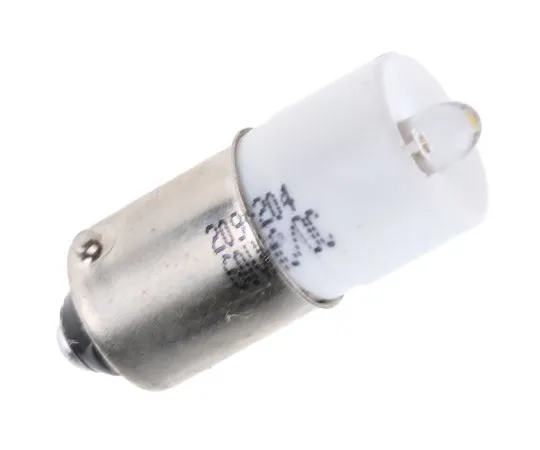 63-6585-62　LED反射器灯泡，BA9s,白色，单芯片，10毫米直径，60V交流/直流电。　209-204
