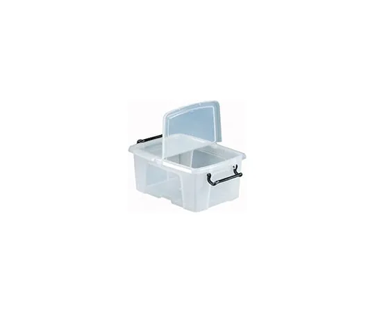 63-5136-90　RS PRO12L透明聚合物储物盒，尺寸170 mm x 295 mm x 400 mm　825-2322