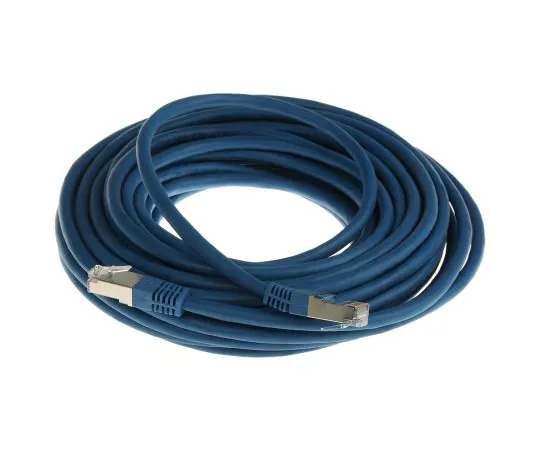 63-6637-46　RS PRO Blue Cat6电缆，S/FTP,男RJ45/男RJ45,终点10米　411-306