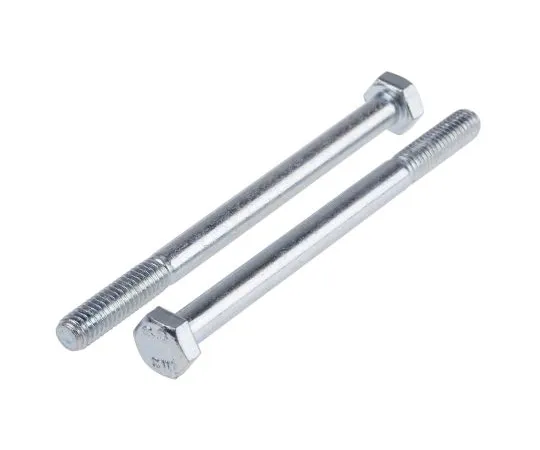 63-5178-60　光亮镀锌钢板六角螺栓，M 6 x 80 mm　917-3129