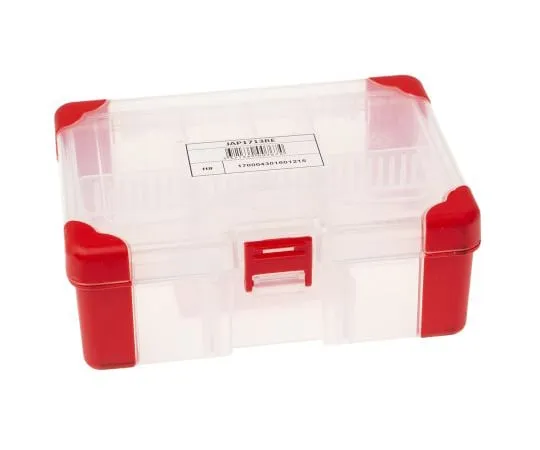 63-6951-11　RS PRO透明聚丙烯无隔膜盒，60mm x 170mm x 130mm　124-6591