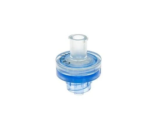 65-3728-85　ABLUO Syringe Filter Unsterilized 13 mm FLL/MLL Acrylic Blue CA 0.22 μm 10pc　FJ13ANCCA002DT01