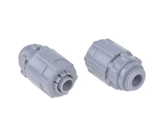 63-6646-02　RS PRO M12电缆直管接头，灰色10mm公称尺寸　429-662