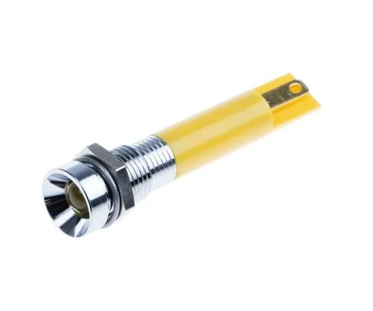 63-6582-84　RS PRO黄色闪烁LED指示灯，24 V直流，8毫米安装孔尺寸，焊点终止　205-915