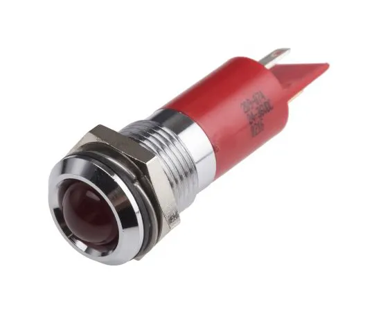 63-6585-55　RS PRO红色指示器，24→36 V直流，14mm安装孔尺寸，标签终止　209-074