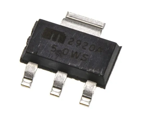 63-5174-95　MicrochipMIC2920A-5.0WS-TR, LDO稳压器，400mA,5V,±4% 3+Tab-Pin,SOT-223　MIC2920A-5.0WS-TR