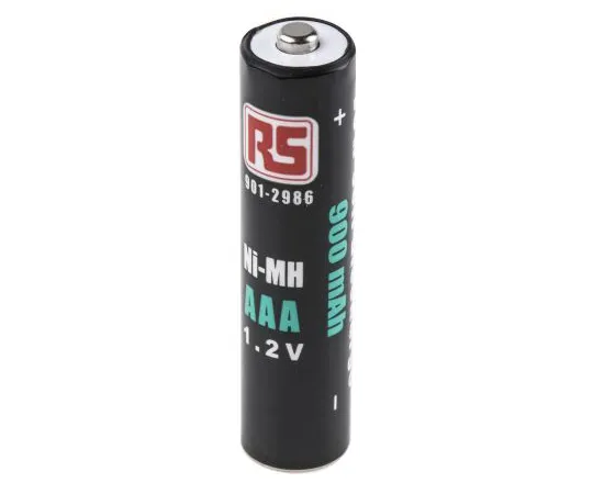 63-5168-05　RS PRO镍氢AAA充电电池，900mAh　901-2986