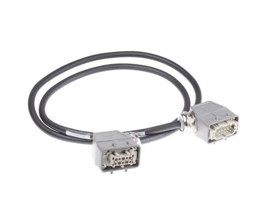 63-6848-57　Heavy-duty Power Connectors Han E-Series Male to Female 10 Pole  7 A 600 V　20871466002200
