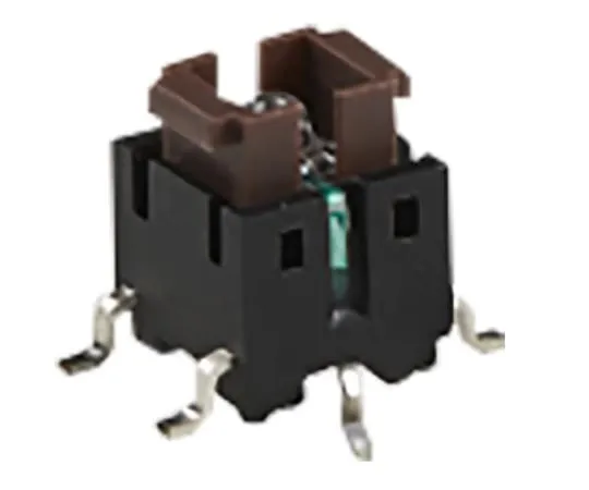 63-6943-49　Tactile Switch Single Pole Single Throw (SPST) Surface Mount Momentary 6.1 x 6.1 mm　FSMIJM62AR04
