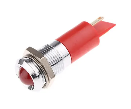 63-6582-12　RS PRO红色指示器，48→65 V直流，14mm安装孔尺寸，标签终止　204-697