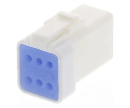 63-5132-12　JST JWPF男性连接器外壳，2毫米间距，6路，2列　06R-JWPF-VSLE-D
