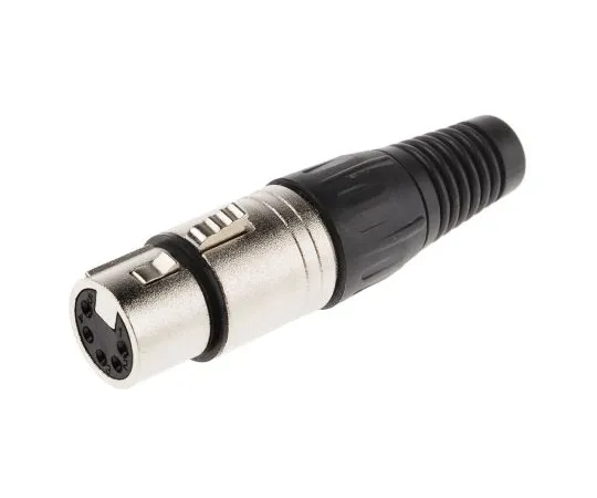 63-6653-96　RS PRO电缆安装XLR连接器，女，5路　457-992