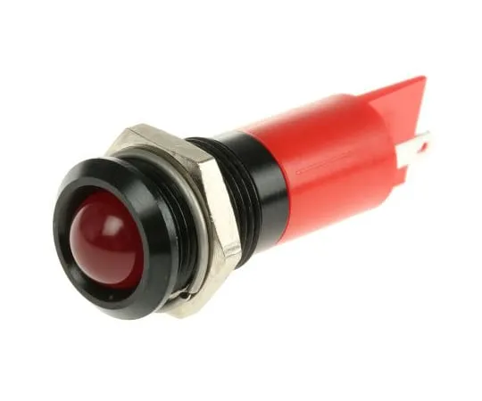 63-6586-37　RS PRO红色指示器，12 V直流，14mm安装孔尺寸，焊点终止　210-103