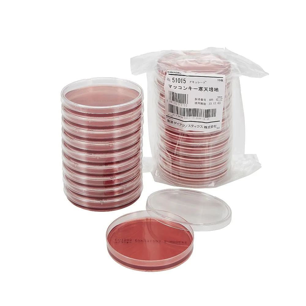 63-5753-83　Acurate TM MacConkey Agar Medium 100 Sheets　50006