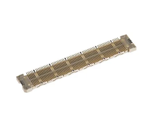 63-6776-17　Circuit Board Connection Socket FunctionMAX FX10 Series 0.5 mm 12 (Ground), 120 (Signal) Pole 2 Columns 1 Bag (5 Pieces)　FX10B-120S12-SV71