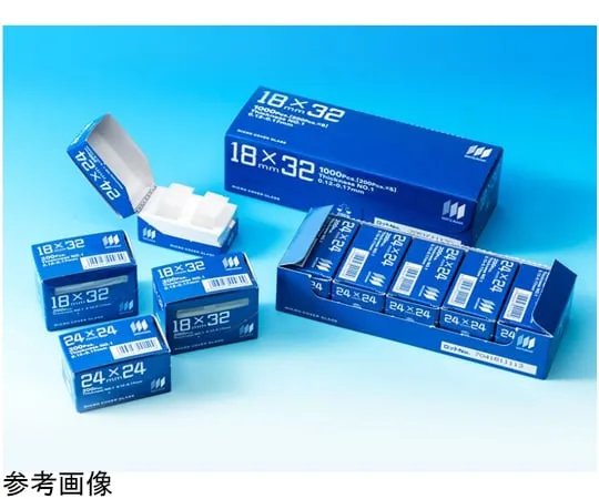67-8063-81　Cover Glass No. 1 50 x 70 mm 50 Sheets　C050701