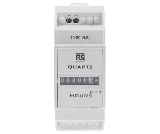63-5165-70　RS Pro Hour计数器，6位数，数字，黑桃终端连接10→80 V直流　896-6949