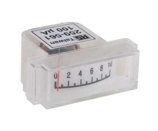 63-6606-98　RS PRO模拟面板安培计100μA×50mm,±20%　259-561