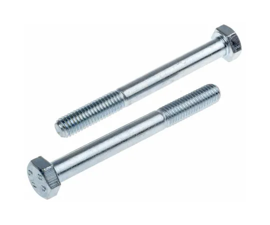 63-6612-14　透明钝化，锌钢六角螺栓，M10 x 90mm　279-745