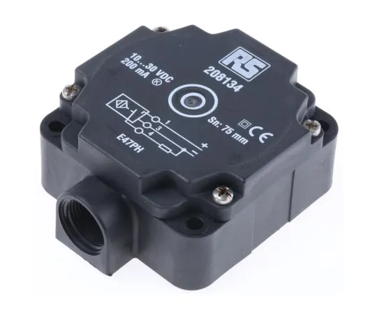 63-6584-77　RS PRO感应近距离传感器-铝块，PNP输出，75毫米检测，IP67　208-134