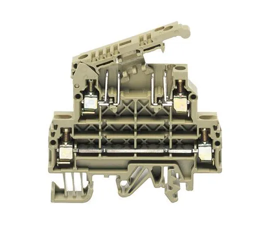 63-6679-04　RS PRO米色通过铝块终端进给22→12 AWG, 500 V　501-843