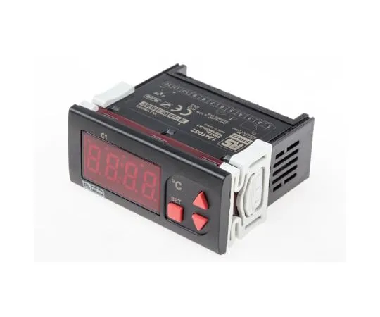 63-6927-21　RS PRO面板安装开/关温度控制器，77 x 35mm 1输入，1输出继电器，24 V交流电源电压　124-1052