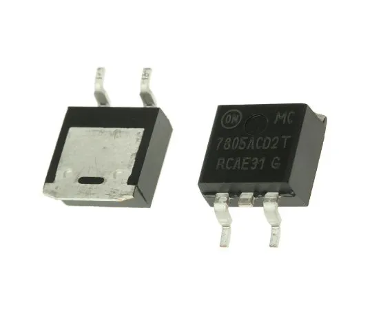 63-6968-35　安森美半导体，5V线性稳压器，2.2A,1通道，±2% 3引脚，D2PAKMC7805ACD2TG　MC7805ACD2TG