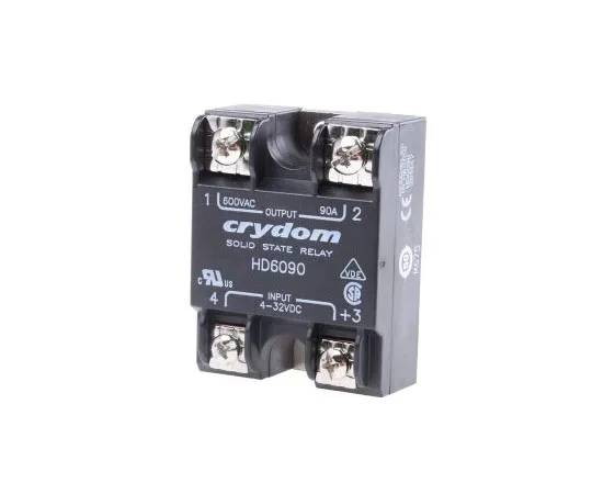 63-7471-52　Sensata/Crydom 90 A固态继电器，0交叉，面板安装，SCR, 660 V最大负载　HD6090