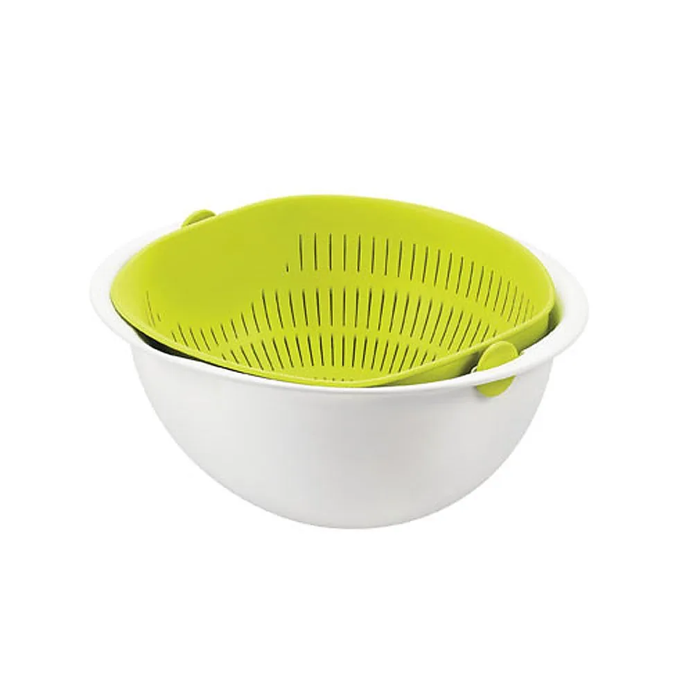 62-6397-48　Mirakuru Zaru Bowl Large Green MZ-3510
